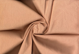 Smooth, natural linen-rayon woven texture perfect for eco-friendly apparel, decor, and DIY sewing