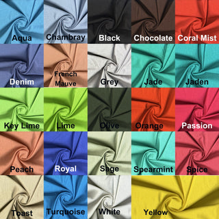 Smooth, natural linen-rayon woven texture perfect for eco-friendly apparel, decor, and DIY sewing