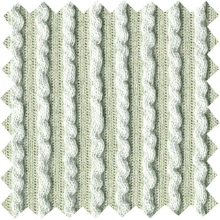 Soft ribbed knit texture with structured ridges and flexible 4-way stretch for apparel and crafts SAGE