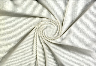 Rib Urban Knit Fabric by the Yard, Stretch Knit, Rayon Spandex, Soft Rib Fabric, Sewing Craft Dress Skirt Top, 4 Way Stretch, Costume Fabric