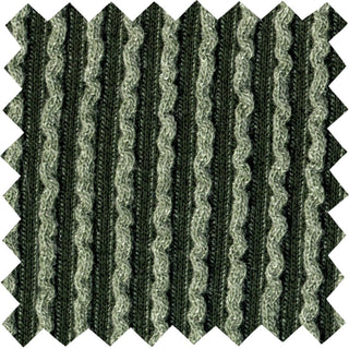 Soft ribbed knit texture with structured ridges and flexible 4-way stretch for apparel and crafts OLIVE