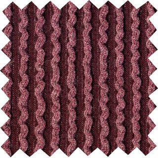 Soft ribbed knit texture with structured ridges and flexible 4-way stretch for apparel and crafts MERLOT
