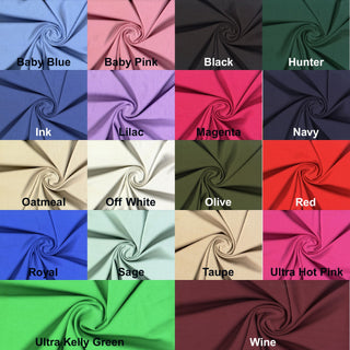 Modal-inspired soft double knit with a fine, smooth surface and subtle brushed  finish, ideal for apparel.