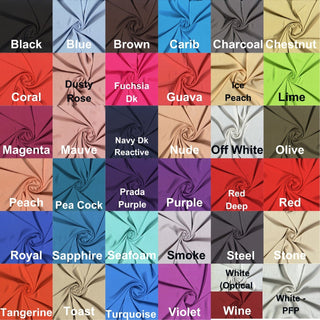 Rayon Lawn Gauzy Challis Woven Fabric by the Yard – Soft Viscose for Sewing