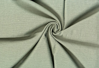 Delicate crinkled weave with a casual linen-inspired texture, offering a relaxed and airy finish.