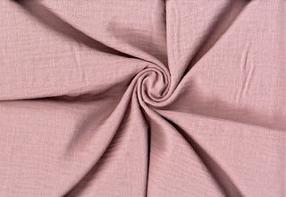 Sag Harbor Linen Look Crinkle Woven Fabric by the Yard - Soft Textured Dress Fabric, Sewing Apparel, Blouse Top Fabric, Light Weight