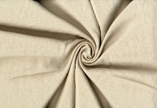 Delicate crinkled weave with a casual linen-inspired texture, offering a relaxed and airy finish.