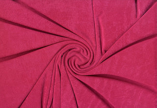 Jersey Slinky Knit by the Yard – Stretchy Shiny Shimmer for Prom Dresses, Party Wear, Sewing Crafts, Textured Stretch Fabric