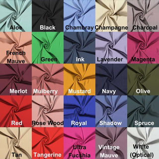 Silky Sateen Fabric - Luxurious Polyester for Versatile Applications