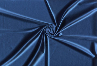 Satin Royal Fabric by the Yard, Stretch, Shiny, Prom Dress, Bridal Wear, Sewing Fabric